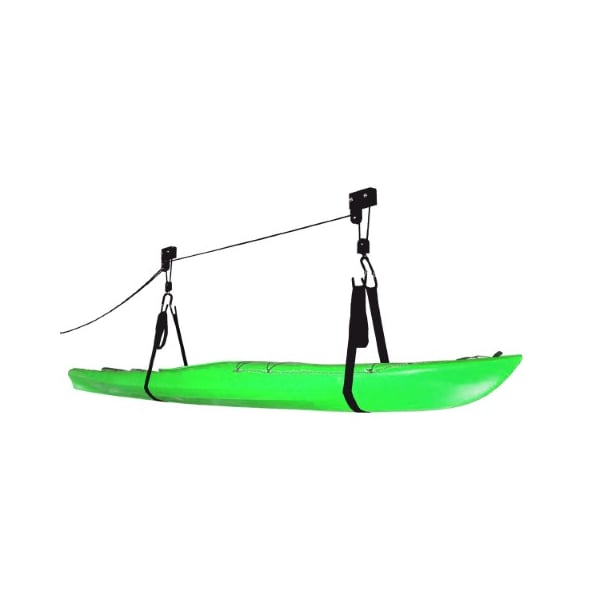 Leisure Sports 2018 Kayak and Canoe Lift Hoist Kayak For Garage/Canoe Hoists 100 lb Capacity Leisure Sports 557033OOX - main